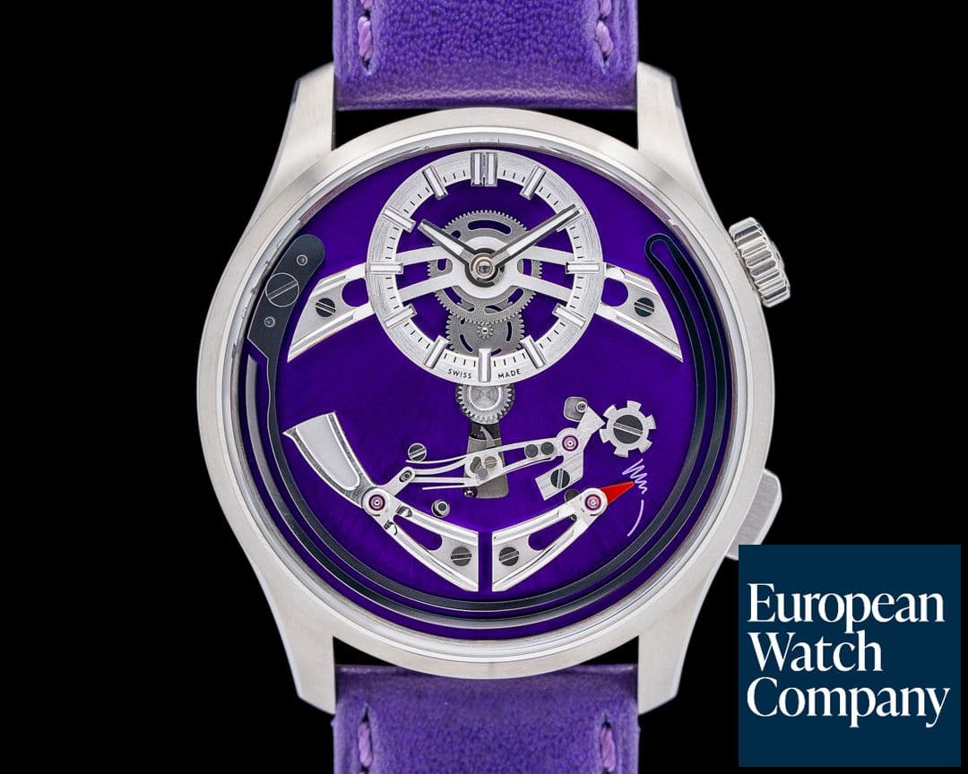 Image of Christopher Ward C1 Bel Canto Cielo Titanium Purple Dial 2024