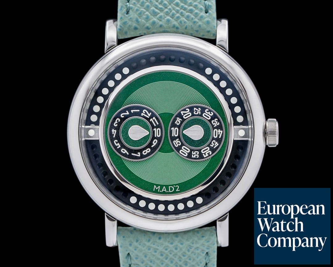 Image of MB&F M.A.D 2 SS Green Dial