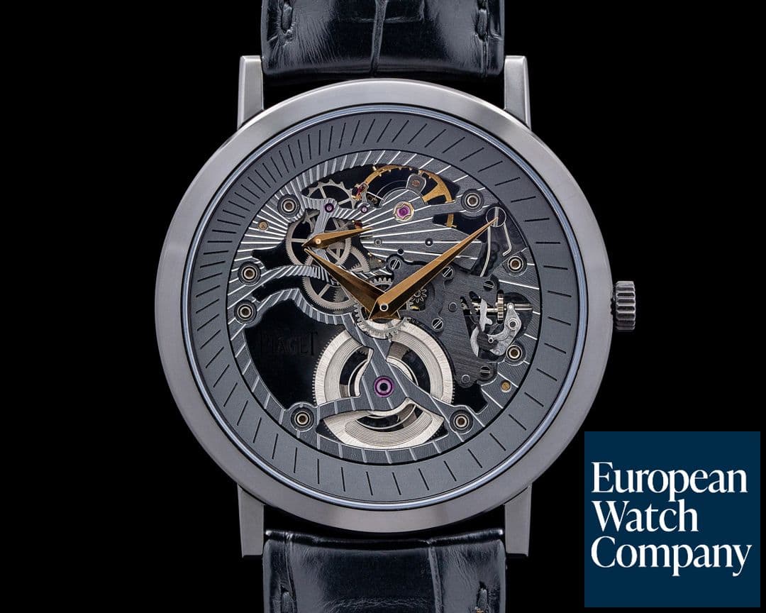 Image of Piaget Altiplano Skeleton PVD UNIQUE "Only Watch" 2011
