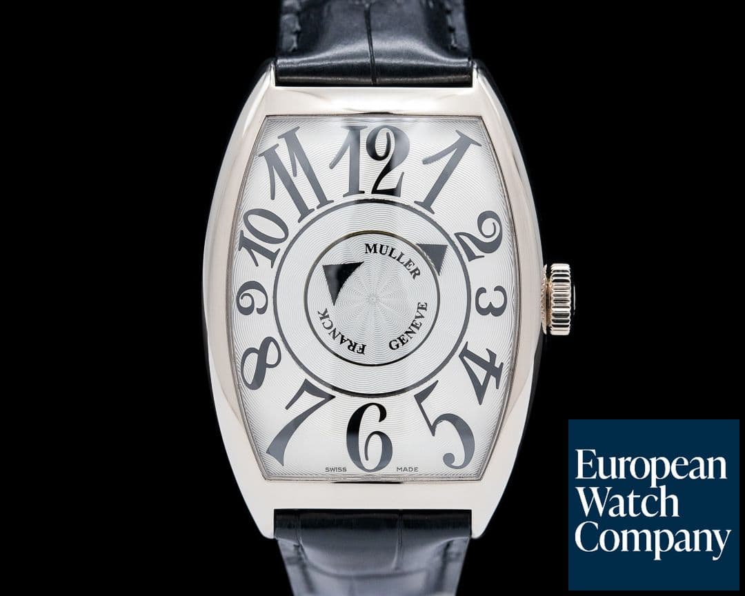 Image of Franck Muller Cintree Curvex Double Mystery 18K White Gold