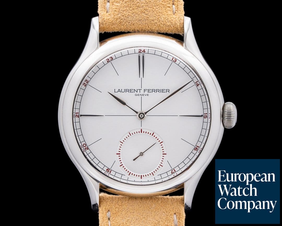 Image of Laurent Ferrier Classic Origin Opaline Titanium Silver Dial