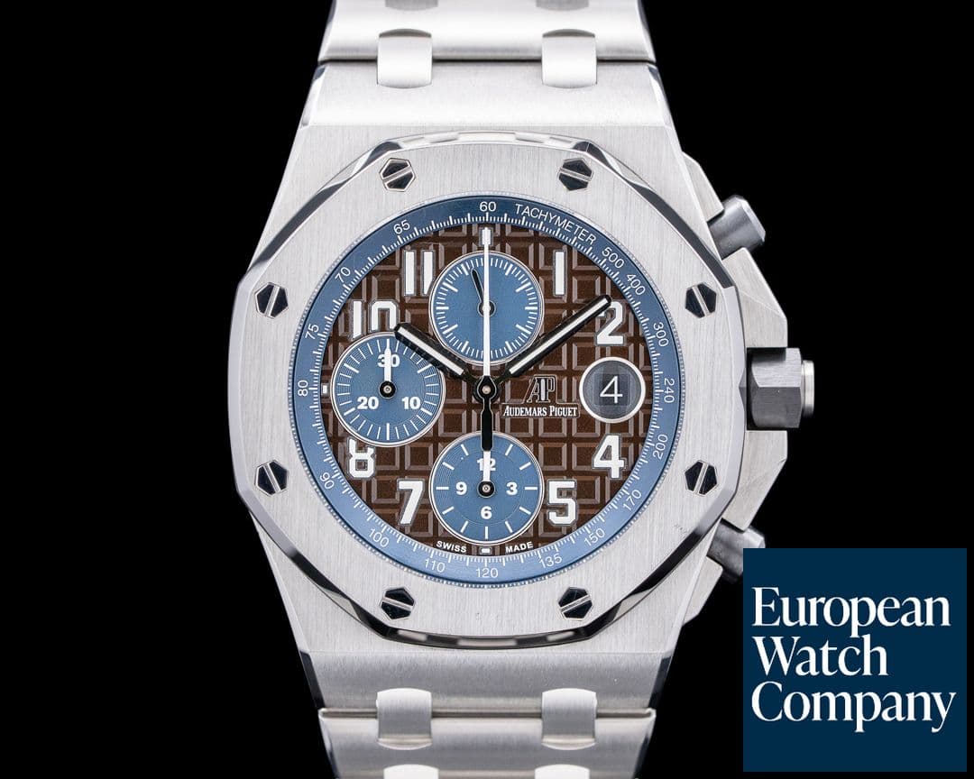 Image of Audemars Piguet 26470ST Royal Oak Offshore SS Brown Tobacco Dial