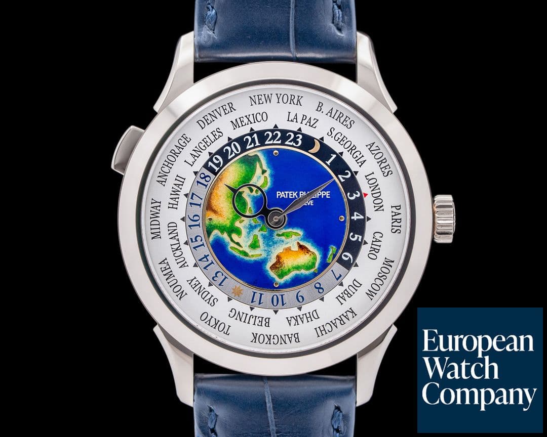 Image of Patek Philippe 5231G World Time 18K White Gold Enamel Dial