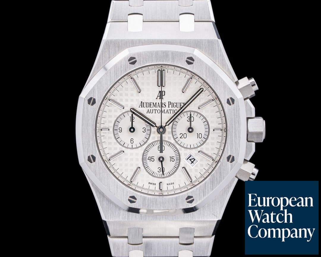 Image of Audemars Piguet 26320ST Royal Oak Chronograph SS Silver Dial