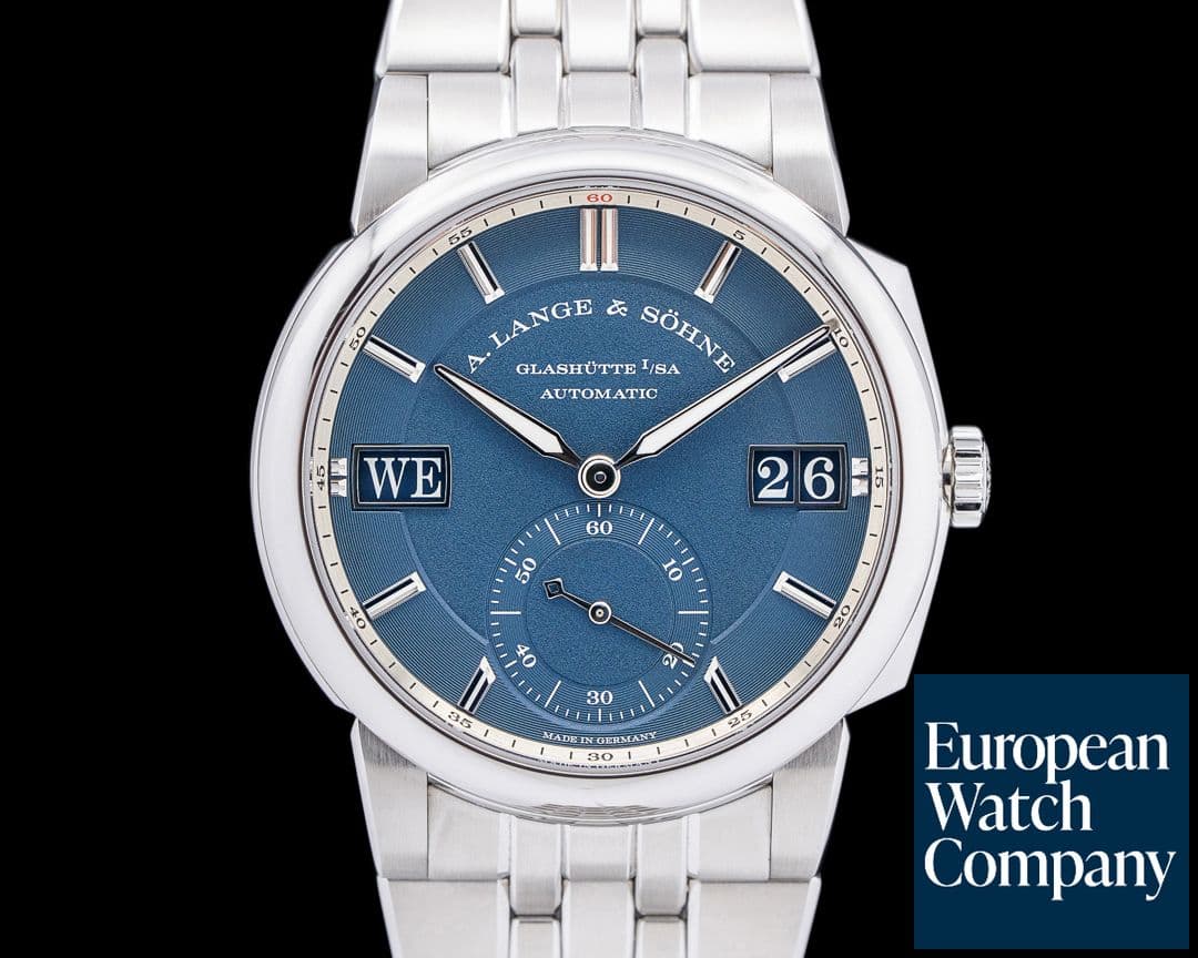 Image of A. Lange and Sohne 363.179 Odysseus SS Blue Dial