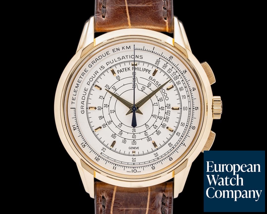Image of Patek Philippe 5975J 175th Anniversary Chronograph 18K Yellow Gold LIMITED