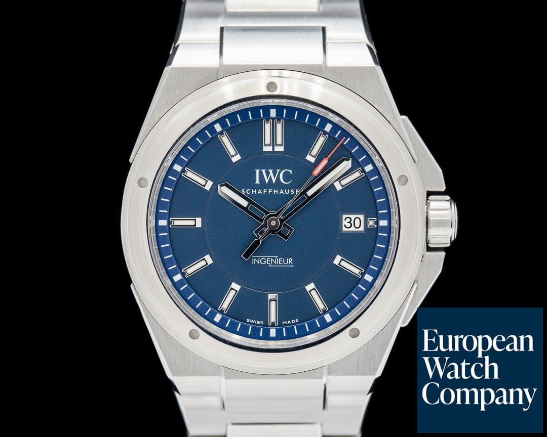 Image of IWC Ingenieur “Laureus Sports for Good” SS Blue Dial LIMITED