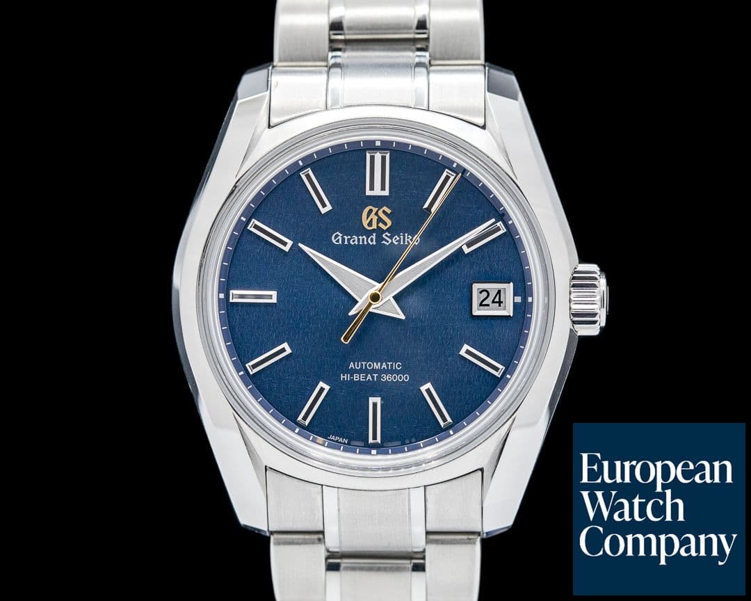 Image of Grand Seiko Four Seasons AUTUMN Hi-Beat SS Blue Dial LIMITED