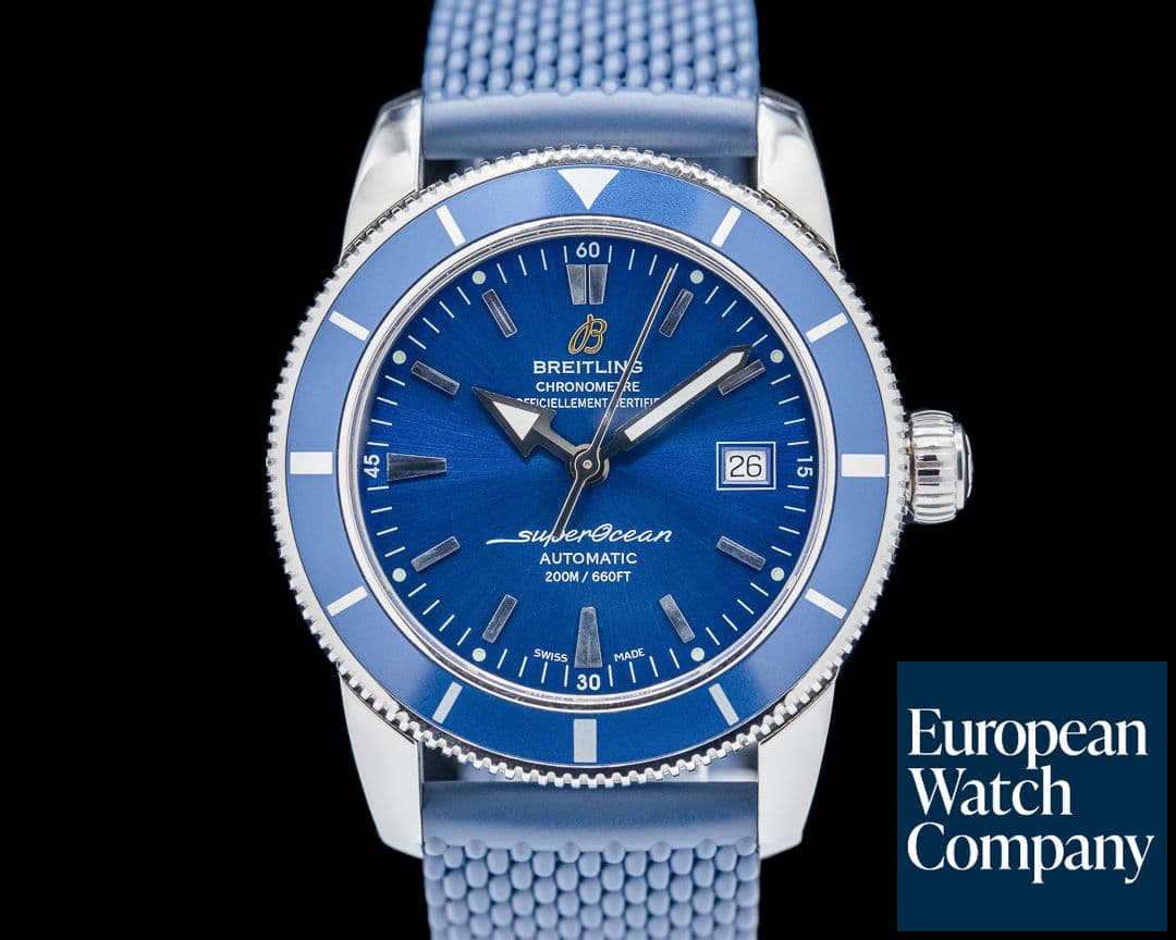 Image of Breitling Super Ocean Heritage 42MM SS Blue Dial