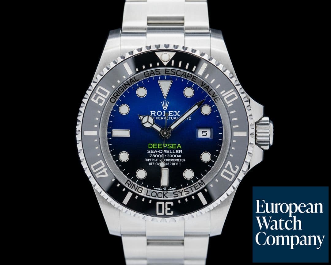 Image of Rolex Sea Dweller Deep Sea "James Cameron" SS Blue Dial