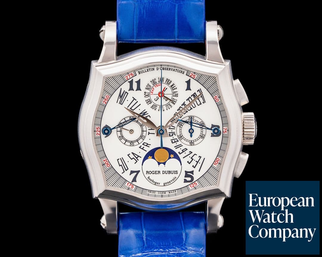 Image of Roger Dubuis S37 Sympathie Perpetual Calendar Chronograph Cream Dial RARE