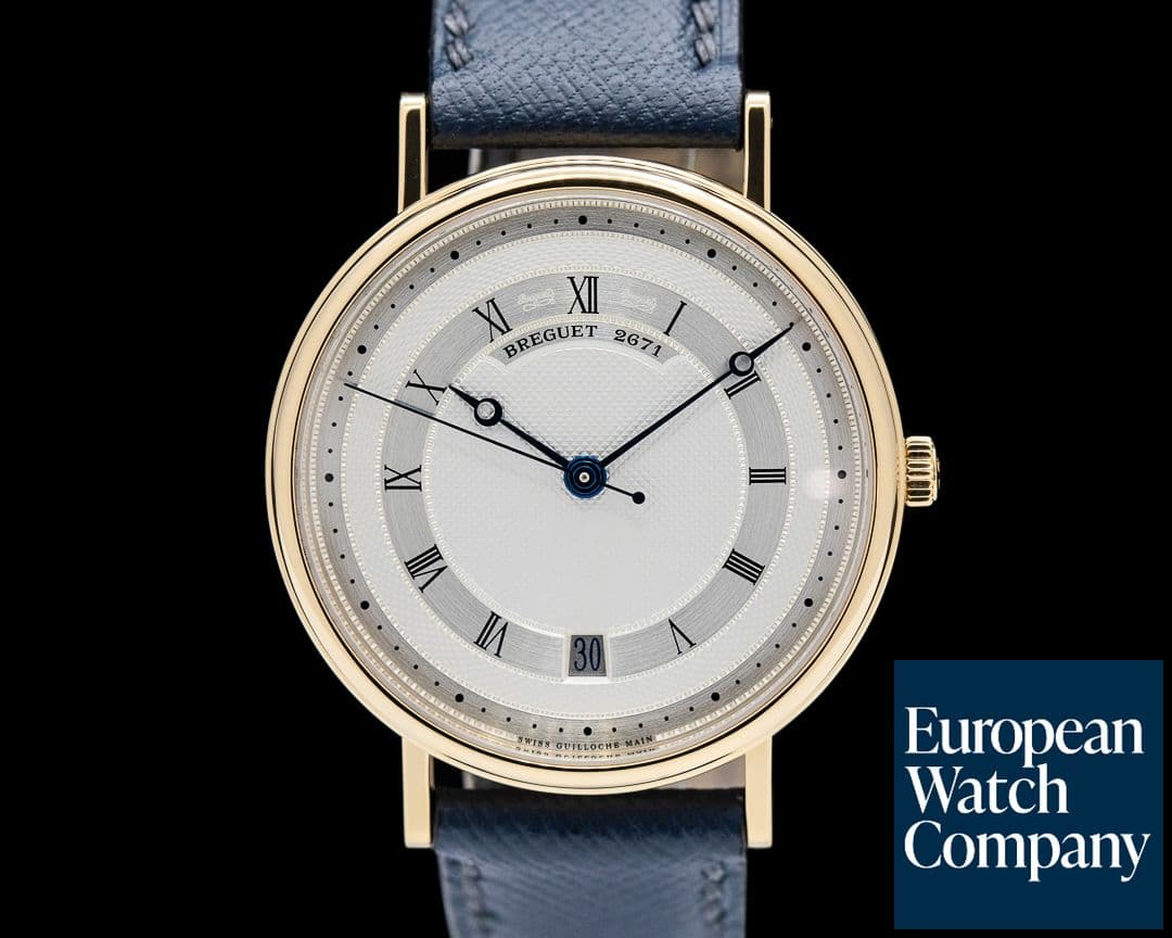 Image of Breguet 5930BA Classique Automatic 18K Yellow Gold Silver Dial