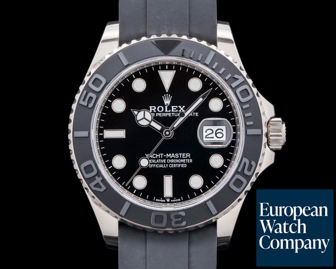 Image of Rolex 226659 Yacht Master 18K White Gold Black Dial