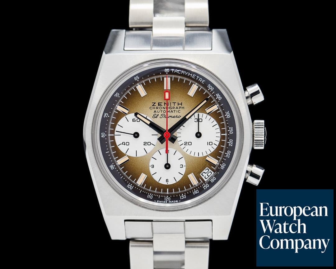 Image of Zenith A385 Chronomaster Revival El Primero SS Brown Dial 2025