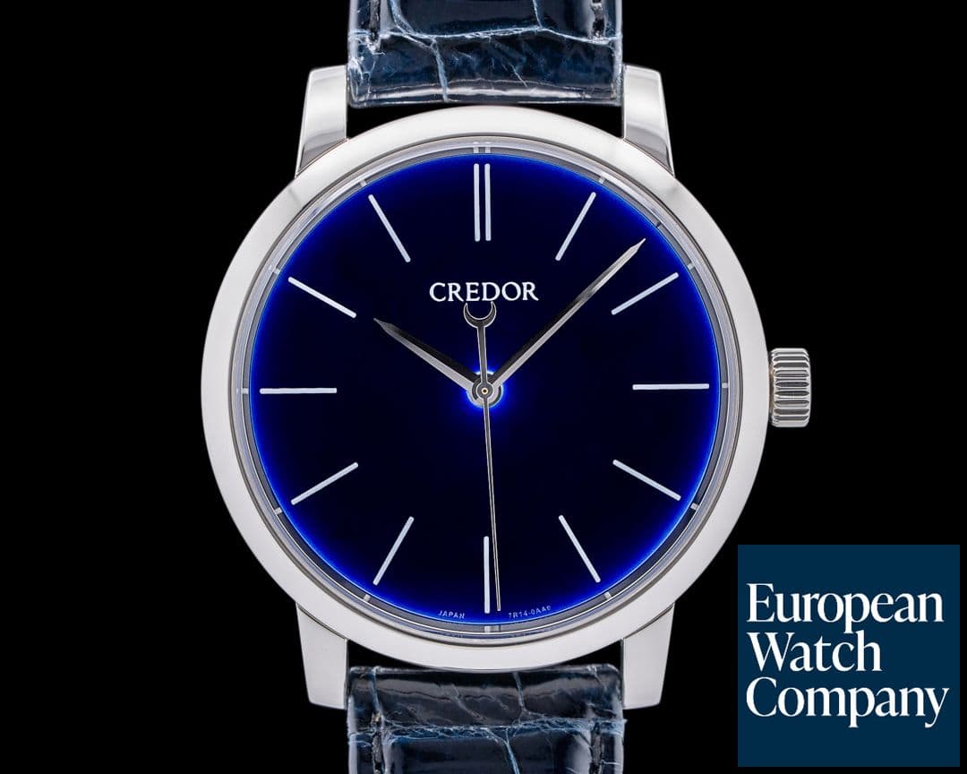 Image of Credor GBLT997 Eichi II Platinum Blue Dial