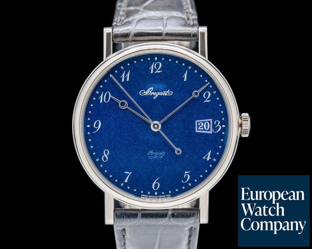Image of Breguet 5177BB Classique Automatic 18K White Gold Blue Dial