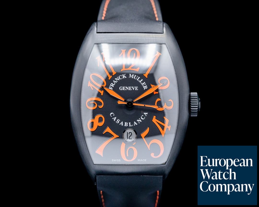 Image of Franck Muller Casablanca Automatic PVD SS Black and Orange