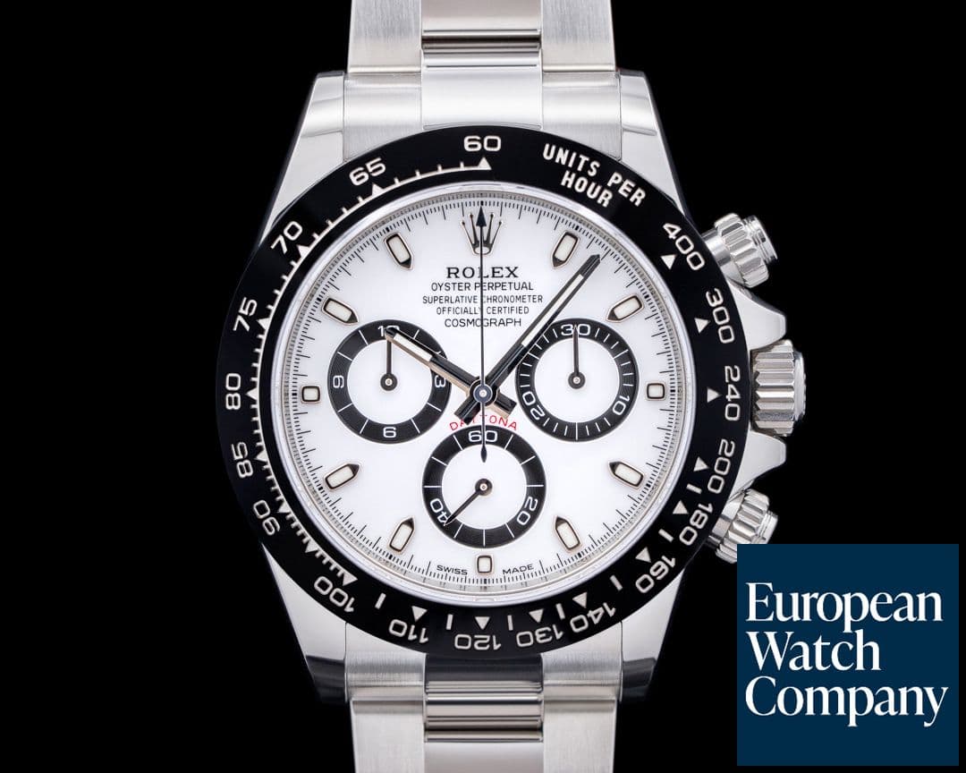 Image of Rolex Daytona 116500 Ceramic Bezel "Panda" SS White Dial