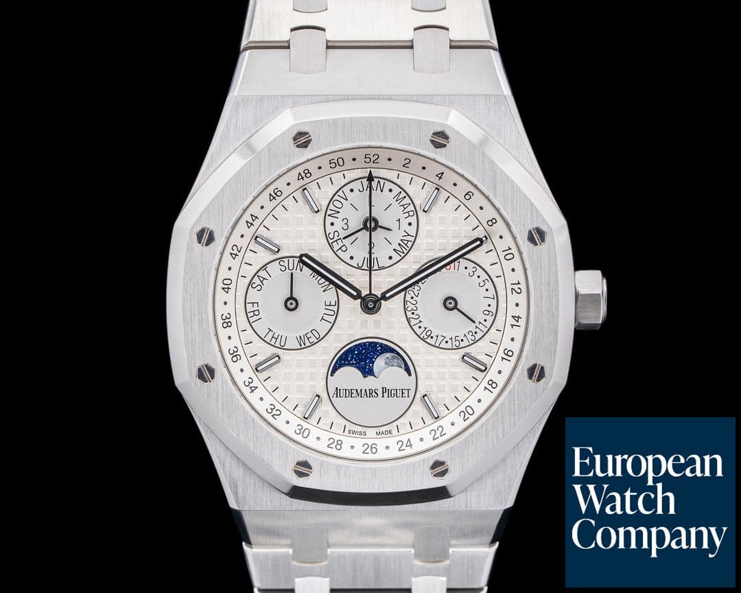 Image of Audemars Piguet 26574ST Royal Oak Perpetual Calendar SS Silver Dial