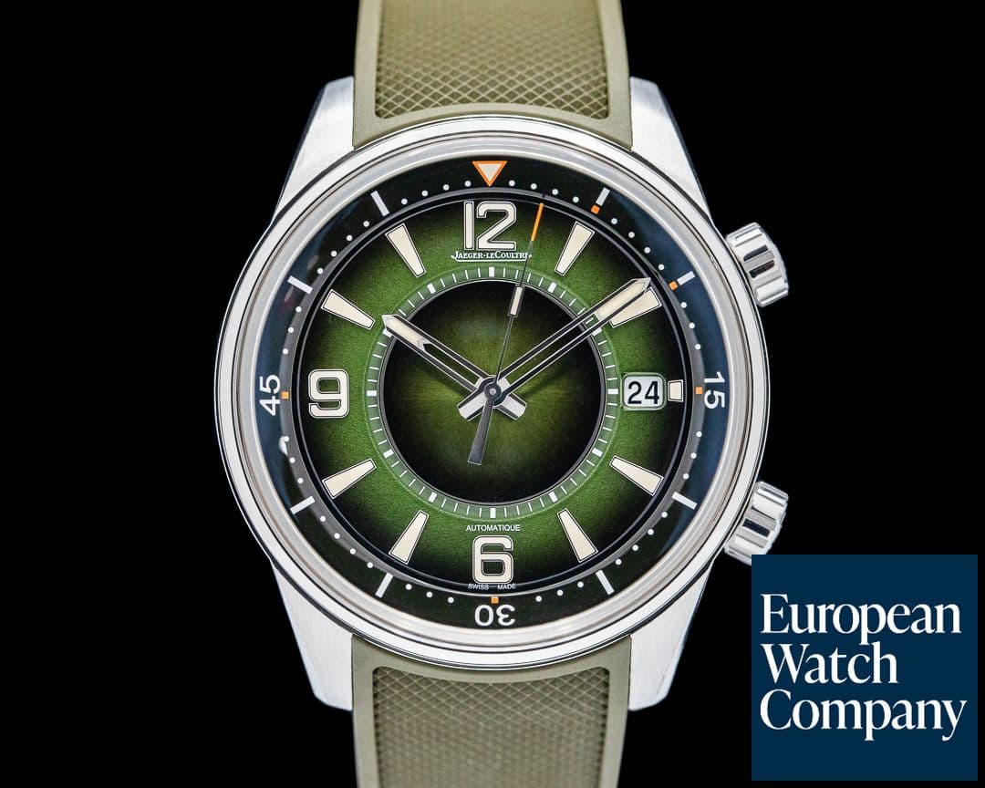 Image of Jaeger LeCoultre Polaris Date SS Green Dial