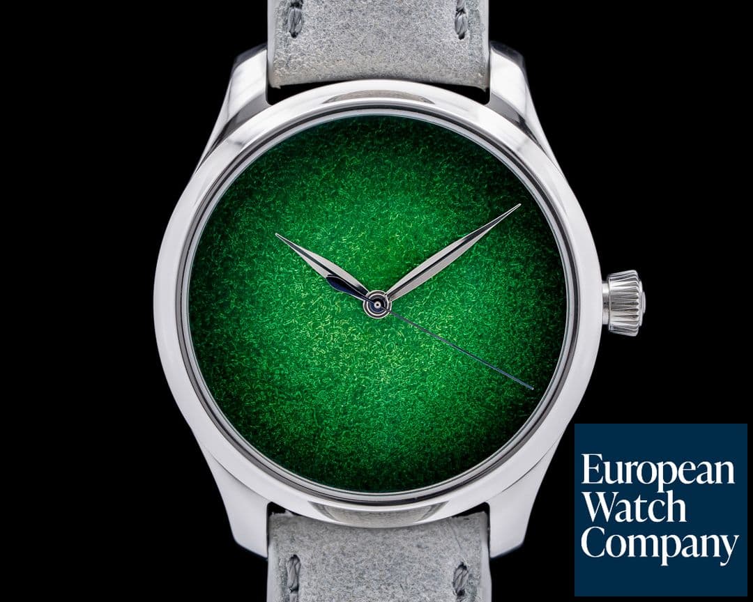 Image of H. Moser and Cie. Endeavour Centre Seconds Concept "Lime" SS Green Dial 2025