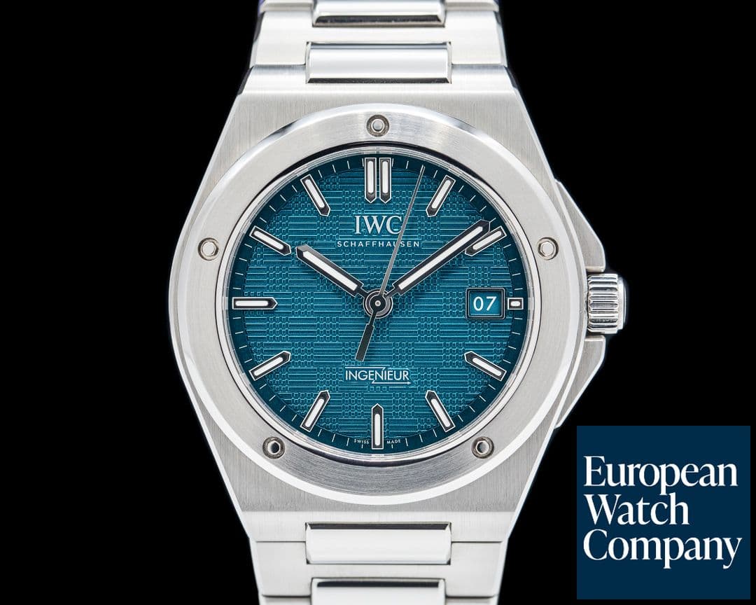 Image of IWC Ingenieur SS Aqua Blue Dial