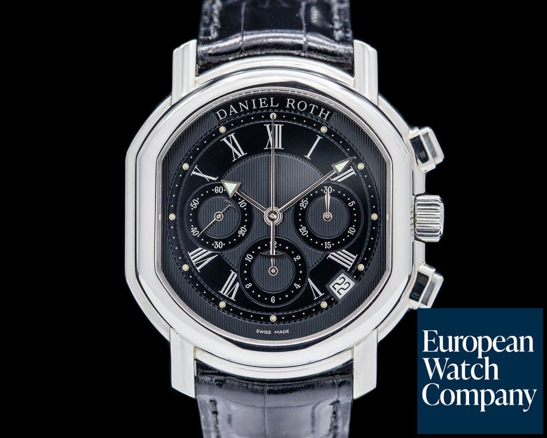 Image of Daniel Roth Masters Chronograph Automatic SS S247 Black Dial