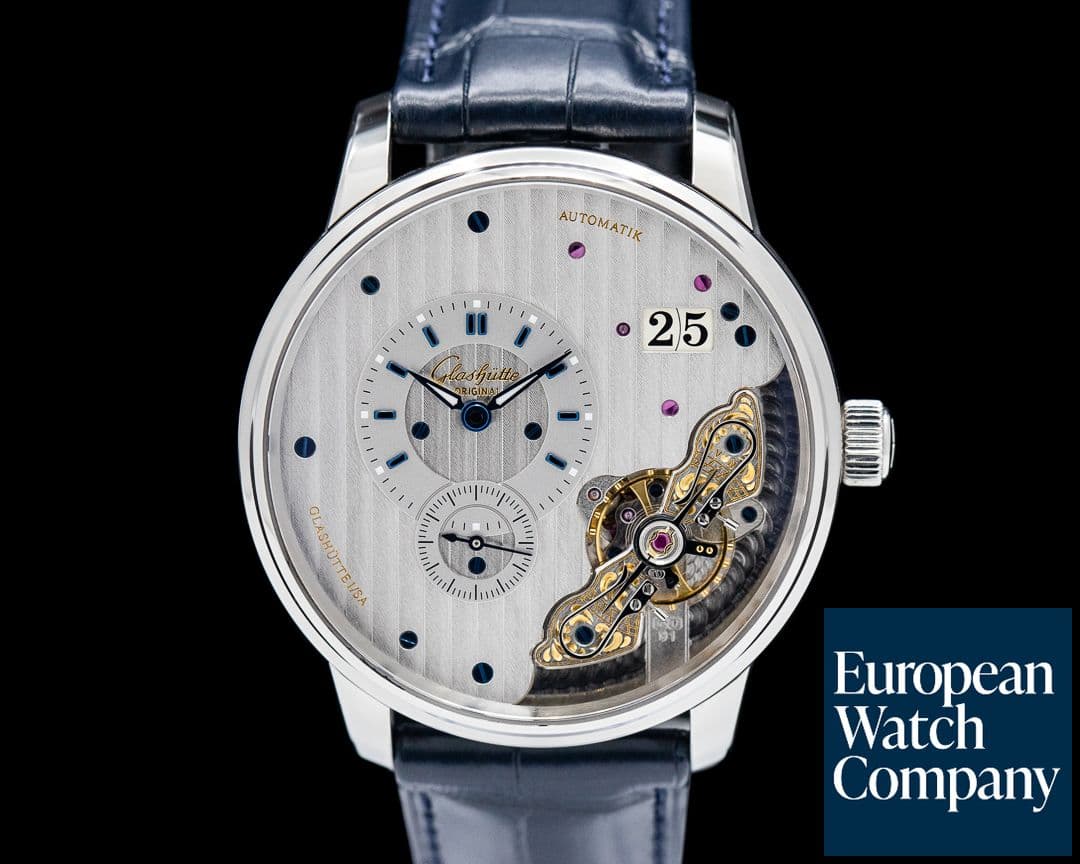 Image of Glashutte Original PanoMaticInverse SS Silver Dial 2024