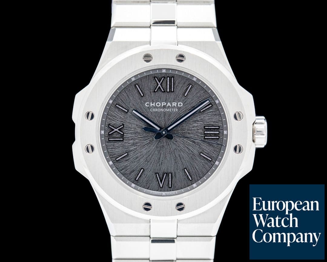 Image of Chopard Alpine Eagle Black Dial SS Shikkoku Japan LIMITED