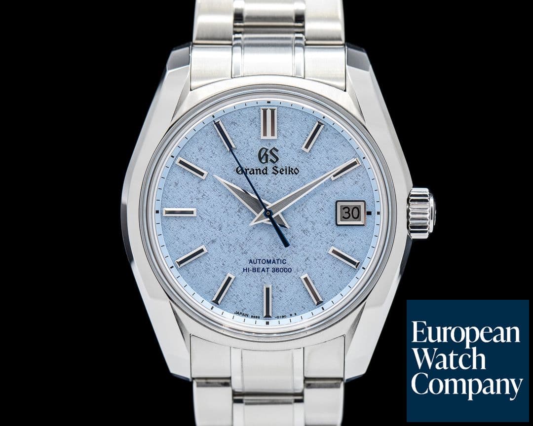 Image of Grand Seiko "Soko" Autumn Frost Automatic 9S Hi Beat 36000 Blue Dial
