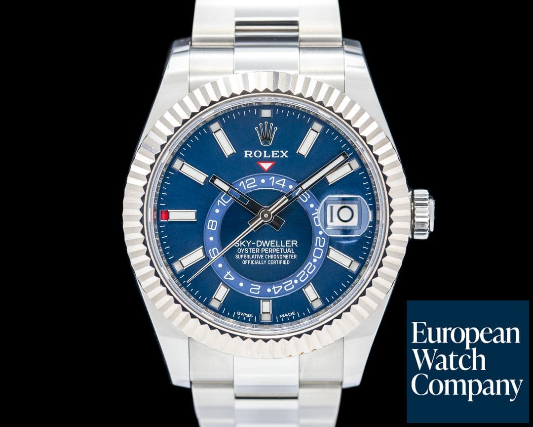 Image of Rolex Sky-Dweller 326934 SS Blue Dial