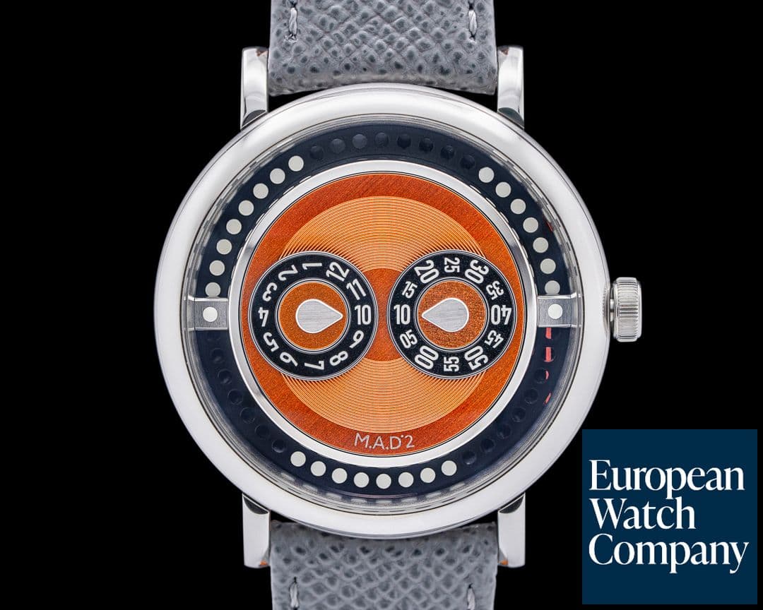 Image of MB&F M.A.D 2 SS Orange Dial