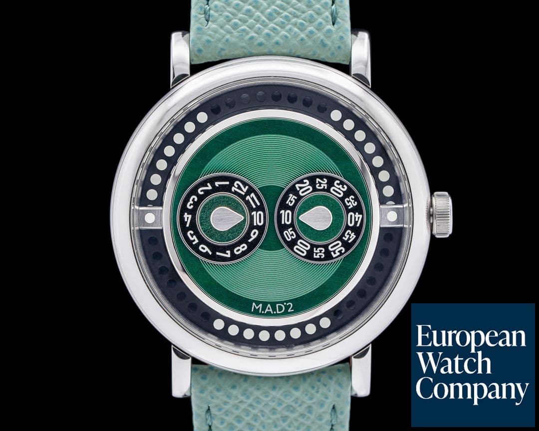 Image of MB&F M.A.D 2 SS Green Dial