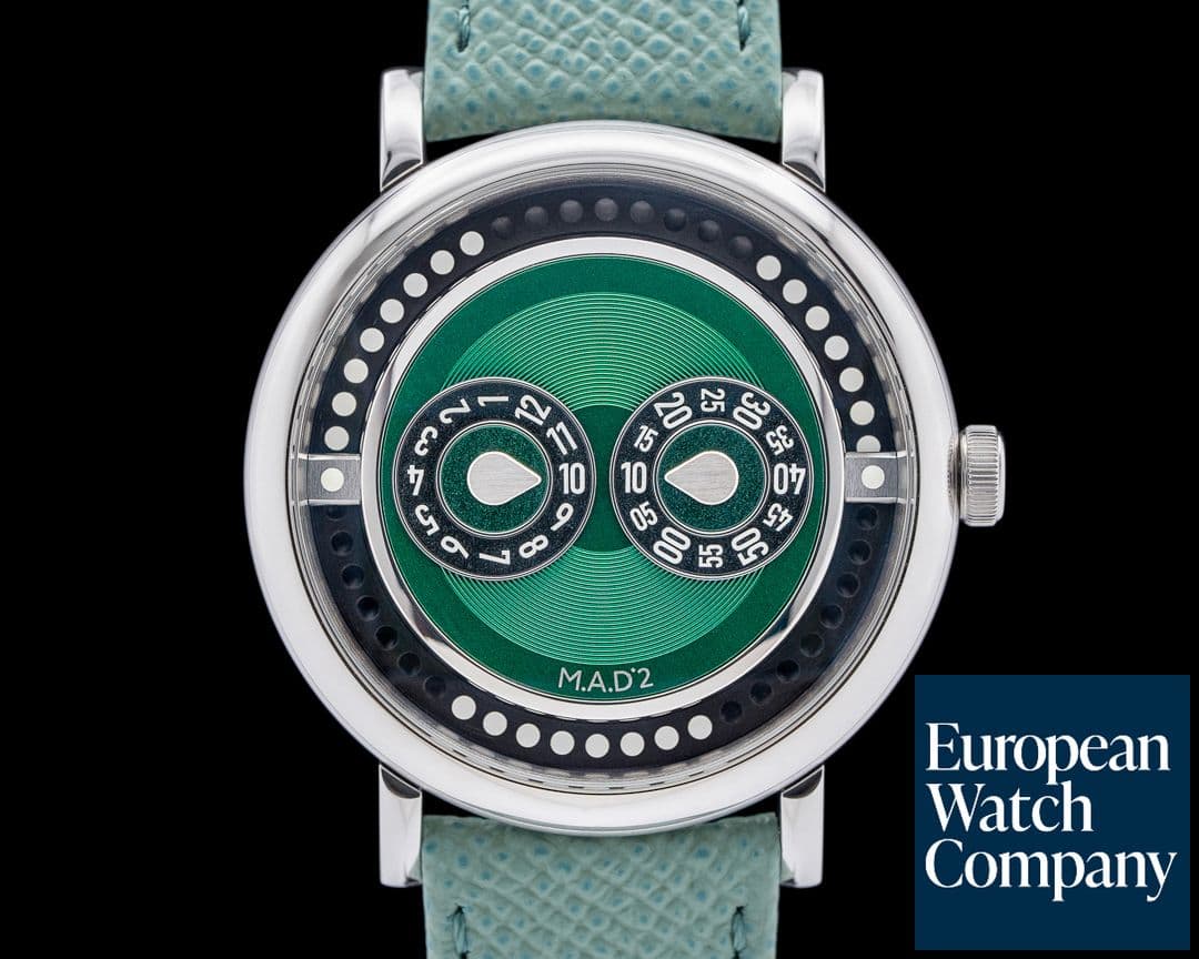 Image of MB&F M.A.D 2 SS Green Dial
