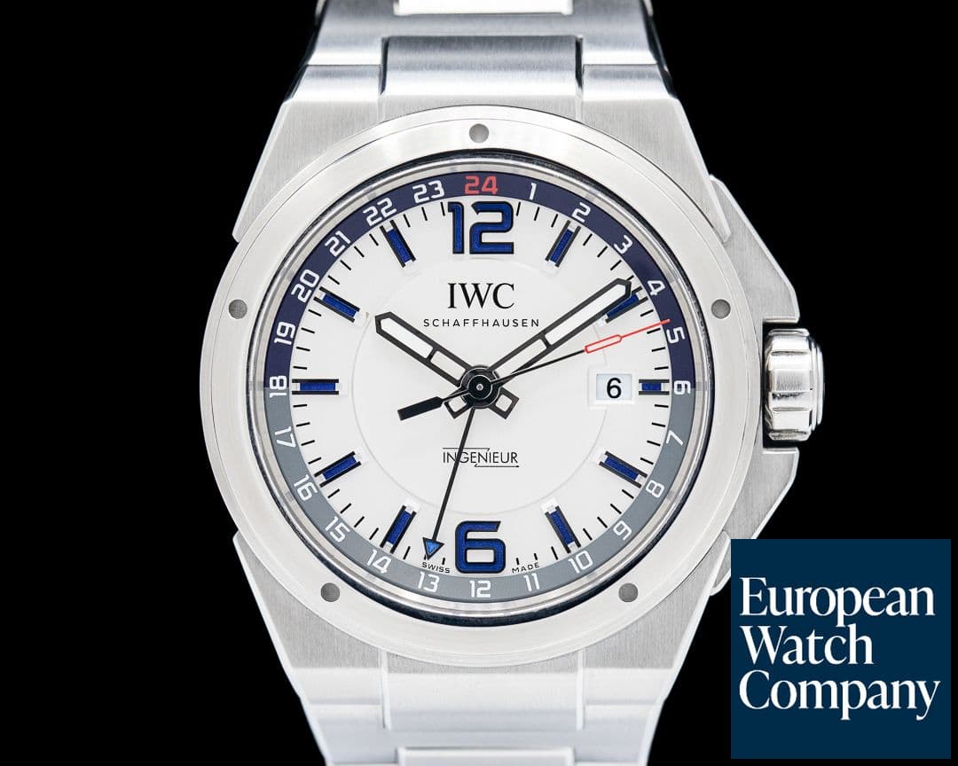Image of IWC Ingenieur Dual Time SS Silver Dial