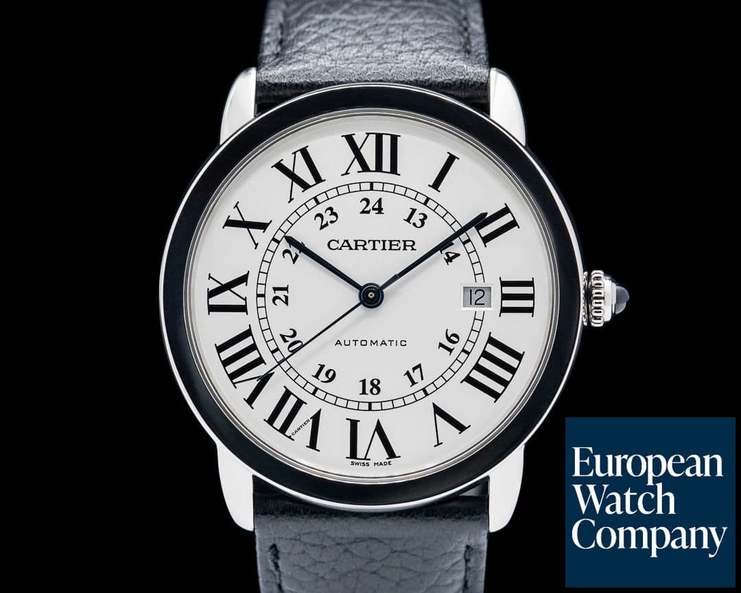Image of Cartier Ronde Solo Automatic 42MM SS Silver Dial