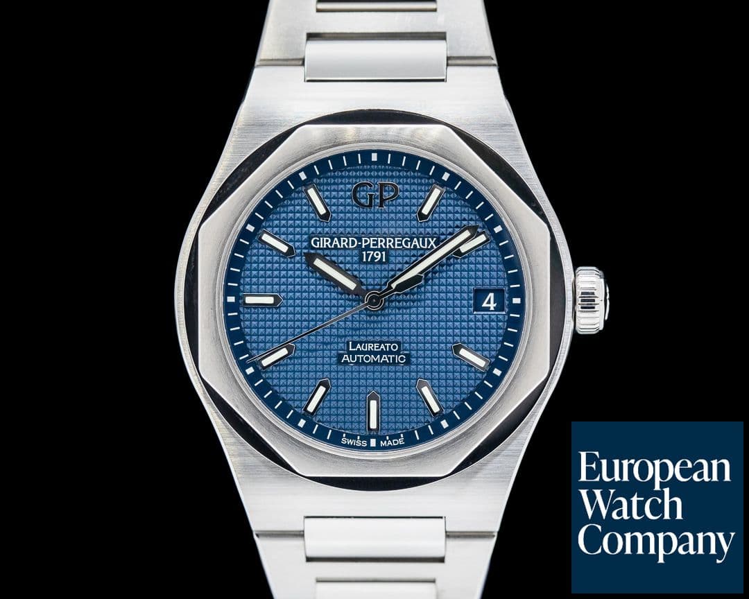 Image of Girard Perregaux Laureato Automatic 42MM SS Blue Dial