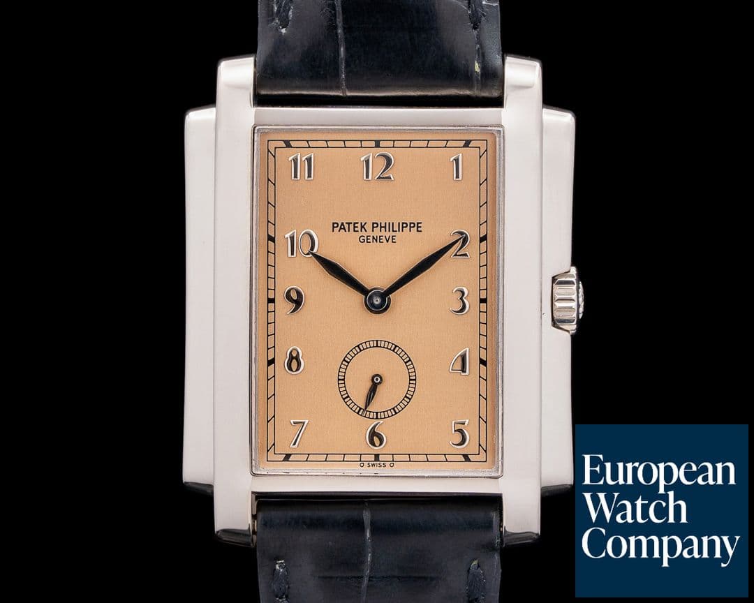 Image of Patek Philippe 5024G Gondolo 18K White Gold Salmon Dial