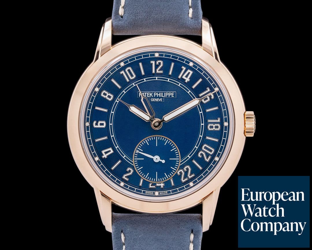 Image of Patek Philippe 5224R Calatrava 24-Hour Display Travel Time 18K Rose Gold 2024
