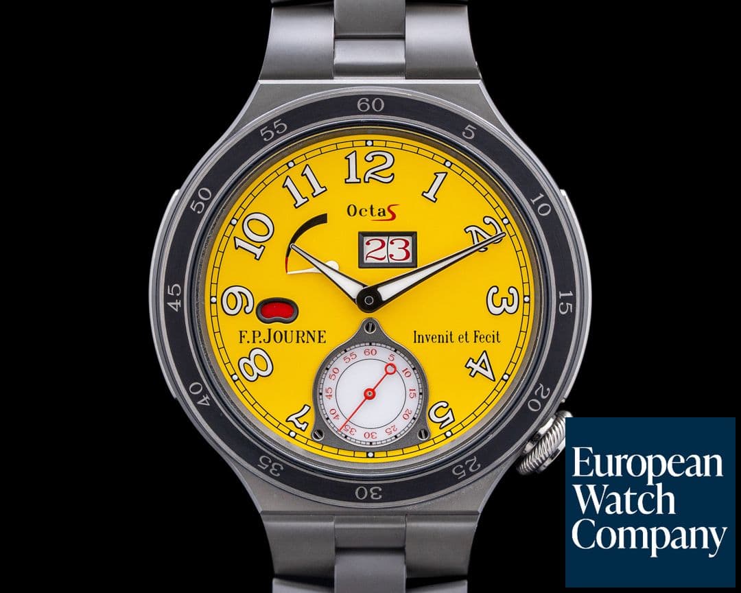 Image of F. P. Journe Octa Sport ARS Titanium Yellow Dial