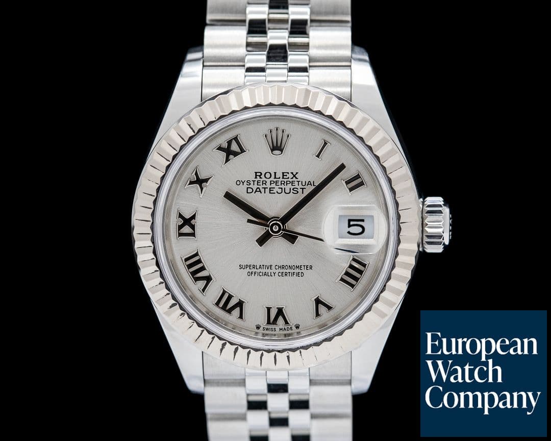 Image of Rolex Lady-Datejust 28 SS Silver Roman Dial
