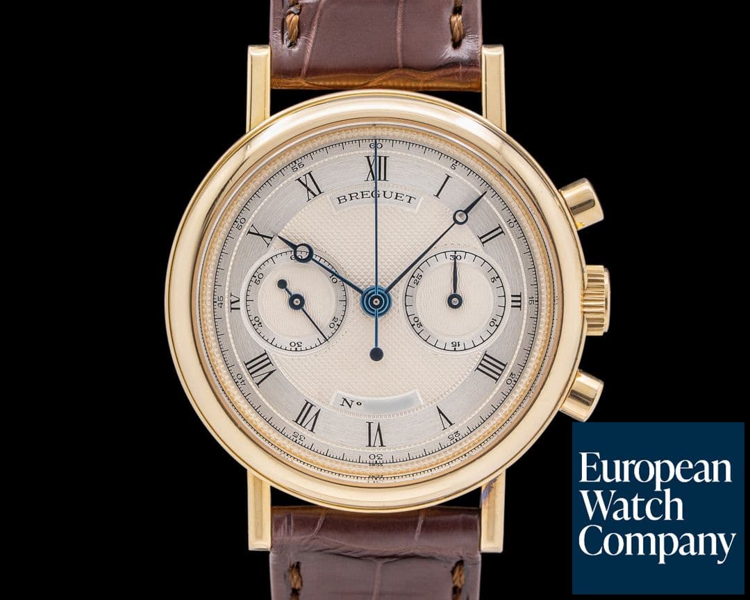 Image of Breguet Classique Chronograph 3230 18K YG Rare and Early Watch