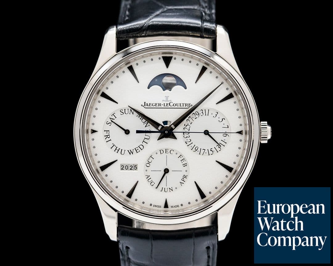 Image of Jaeger LeCoultre Master Ultra Thin Perpetual Calendar 18K White Gold