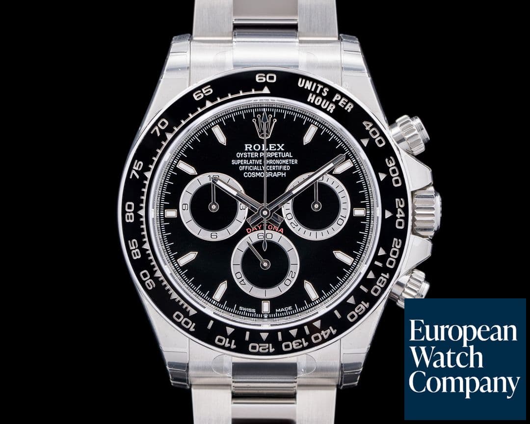 Image of Rolex 126500 Daytona SS Black Dial 2025 UNWORN