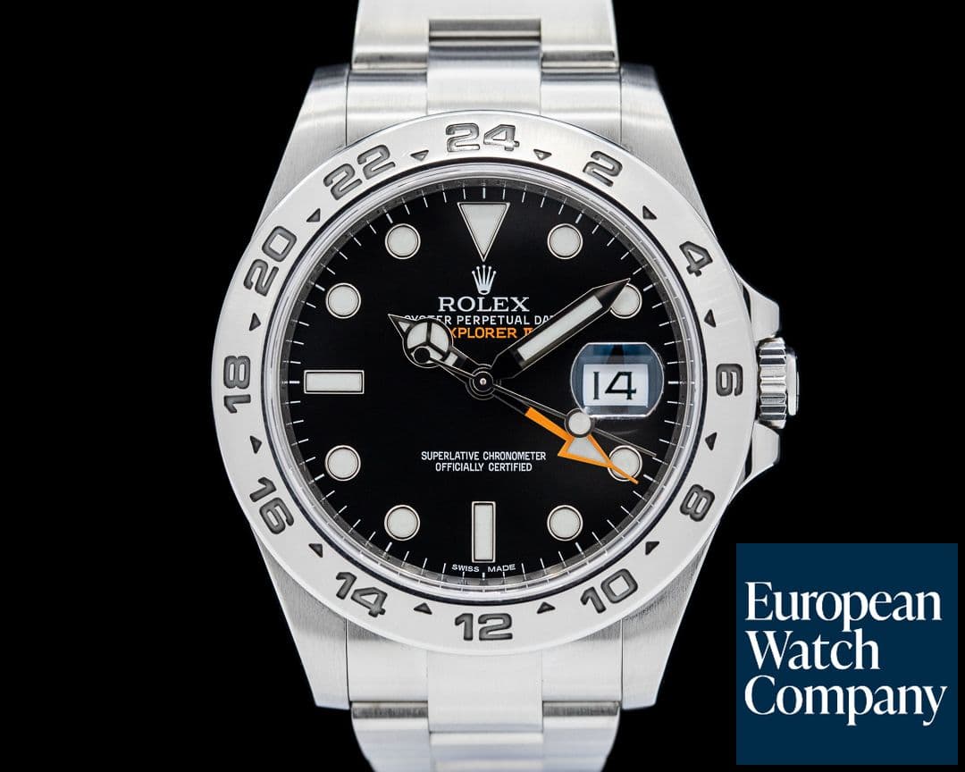 Image of Rolex 216570 Explorer II SS Black Dial