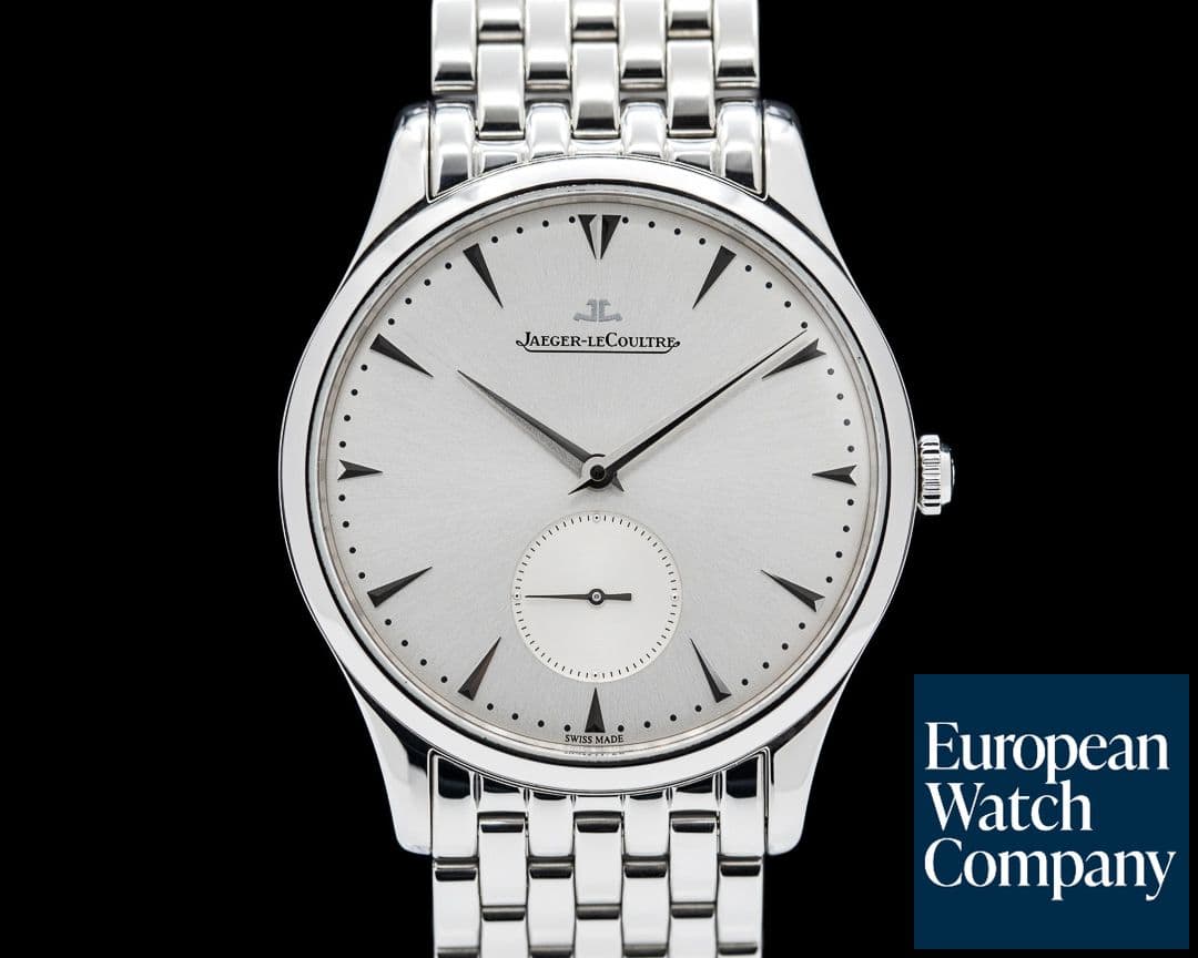 Image of Jaeger LeCoultre Master Control Grande Ultra Thin SS Silver Dial
