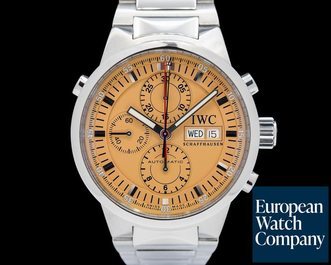 Image of IWC GST Rattrapante Chronograph SS Salmon Dial