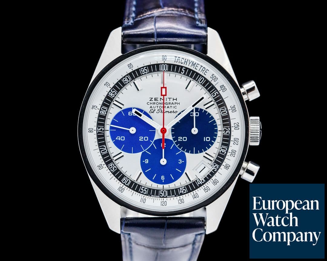 Image of Zenith El Primero A386 Revival "Manufacturers Edition" White Dial