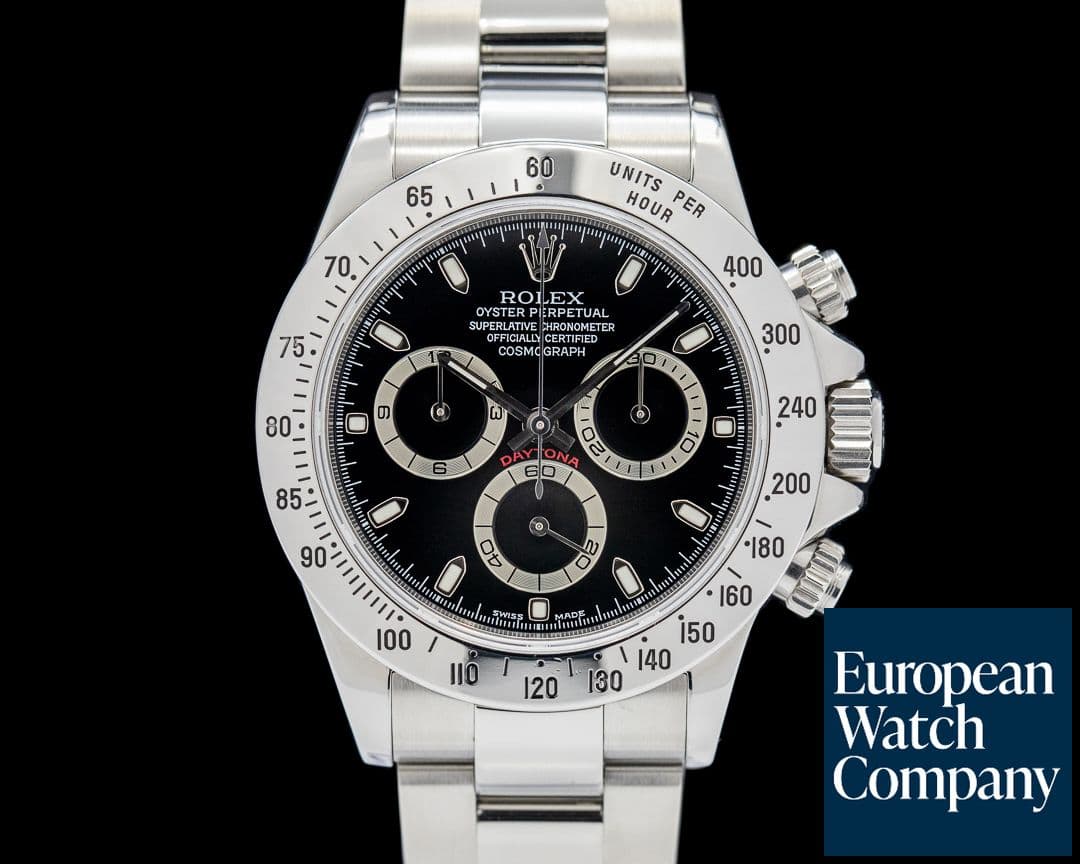 Image of Rolex Daytona 116520 SS Black Dial