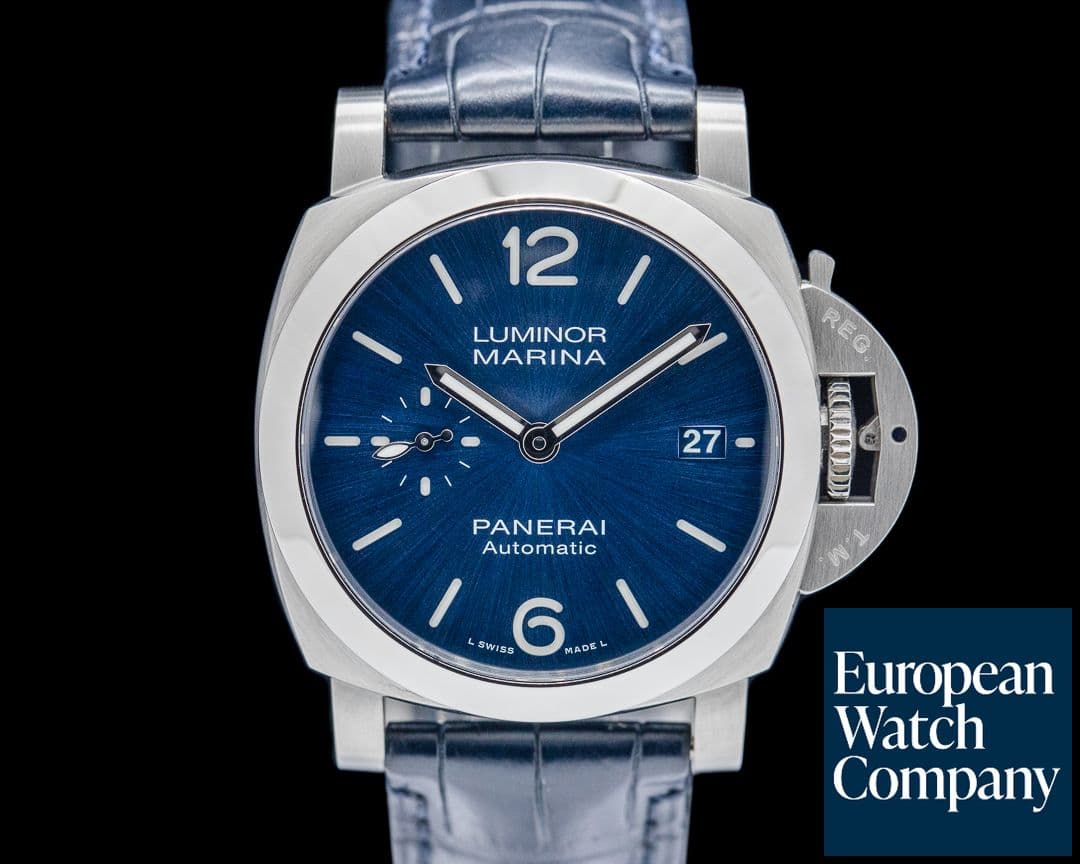 Image of Panerai PAM01270 Luminor Quaranta SS Blue Dial LIMITED
